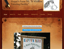 Tablet Screenshot of happysfarm.org